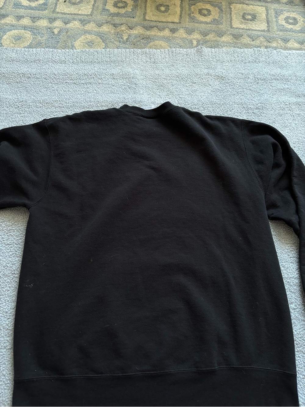 Champion Black Men's Crewneck Sweatshirt - Picture 11 of 14